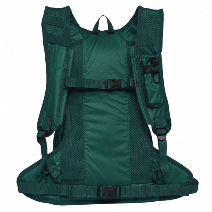 Asics Lightweight Running Backpack Everglade